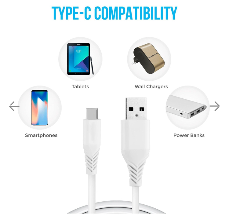 Type C Rapid Quick Dash Fast Charging Cable