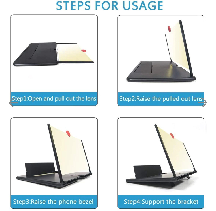 Mobile Phone Video Screen Magnifier Amplifier for Eyes Protection - Image 2
