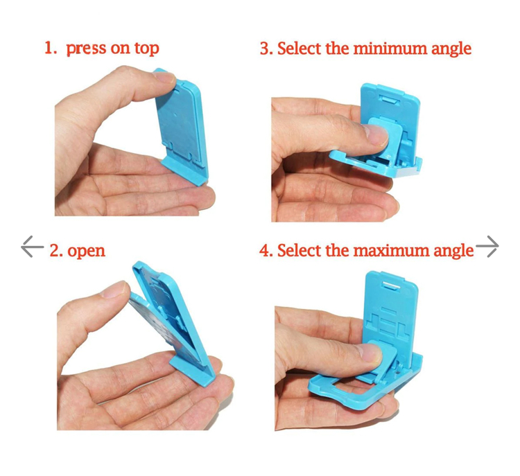 Universal Portable Foldable Holder Stand For Mobile - Image 3