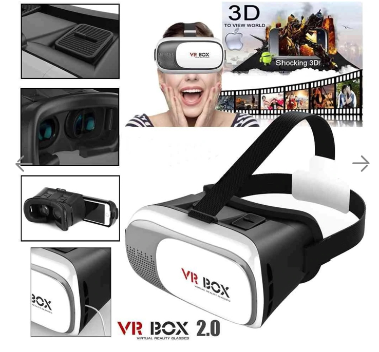 3D VR Box Virtual Reality Glasses - Image 2