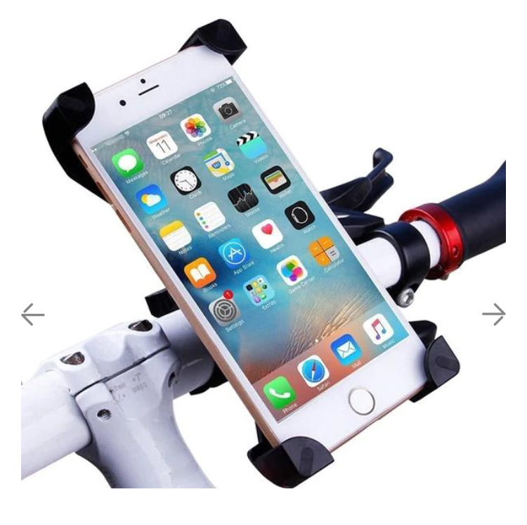 Bike Phone Mount Anti Shake and Stable Cradle Clamp with 360? Rotation - Image 2